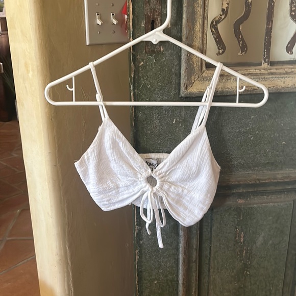 Princess Polly size 0 white tank Top - Picture 1 of 1